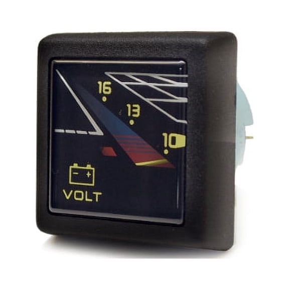 Faria Boat Volt Gauge CS0248 | Square Bezel 2 Inch Black