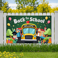 thumbnail image 3 of Polyester School Banner Educational Backdrop Colorful Decor Event Decoration for Classroom Decoration School Event Party, 3 of 7