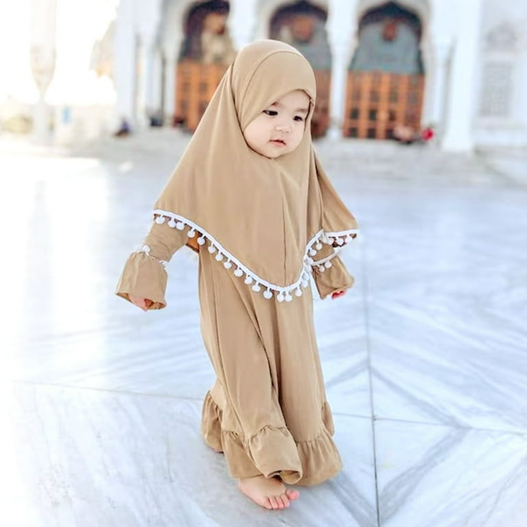 modest dresses muslim Celestial Beaded Luxury Muslim Abaya Set main image 0
