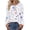 White Pink Floral, variant on Fantaslook Blouses for Women Henley Long Sleeve Shirts Dressy Casual Fall Tops Work Blouses