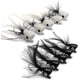 thumbnail image 1 of Set of 10, Feather Fly Hook Barb Fishing Tackle Accessories, 1 of 4