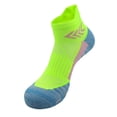 thumbnail image 2 of Gytharion Kids Cushioned Sports Socks Breathable Wicking Running Quarter Socks Non-Slip Terry-lined Socks for Boys and Girls,5Y-16Y, 2 of 5