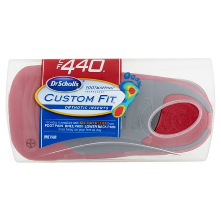 Dr. scholl's custom fit orthotic inserts cf 440 coupons