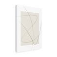 thumbnail image 4 of Trademark Fine Art Oju Design  Beige Abstract Canvas Wall Art, 4 of 4