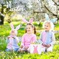 thumbnail image 6 of Ayieyill Easter Basket, Easter Bunny Baskets for Kids with Cute Rabbit Pattern, Easter gift baskets, 6 of 7