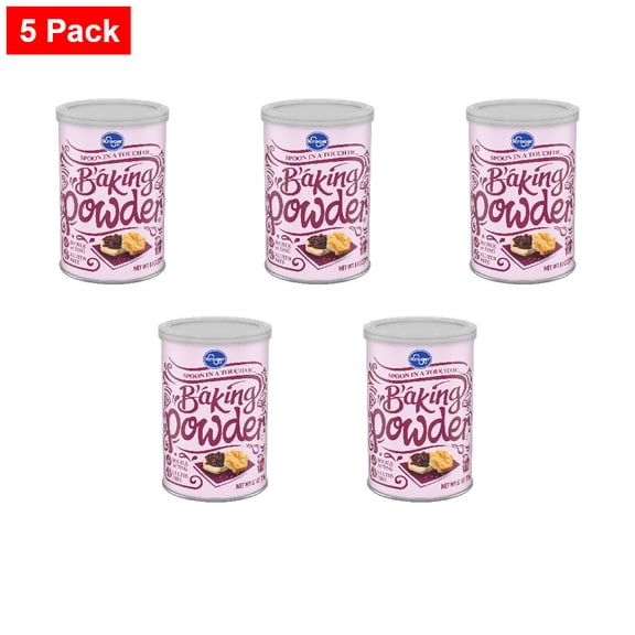 Kroger Baking Powder 8.1 oz - 5 Pack
