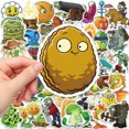 thumbnail image 4 of Pegatinas Plants Zombies, vinilo impermeable, anime, 50 unidades, 4 of 5