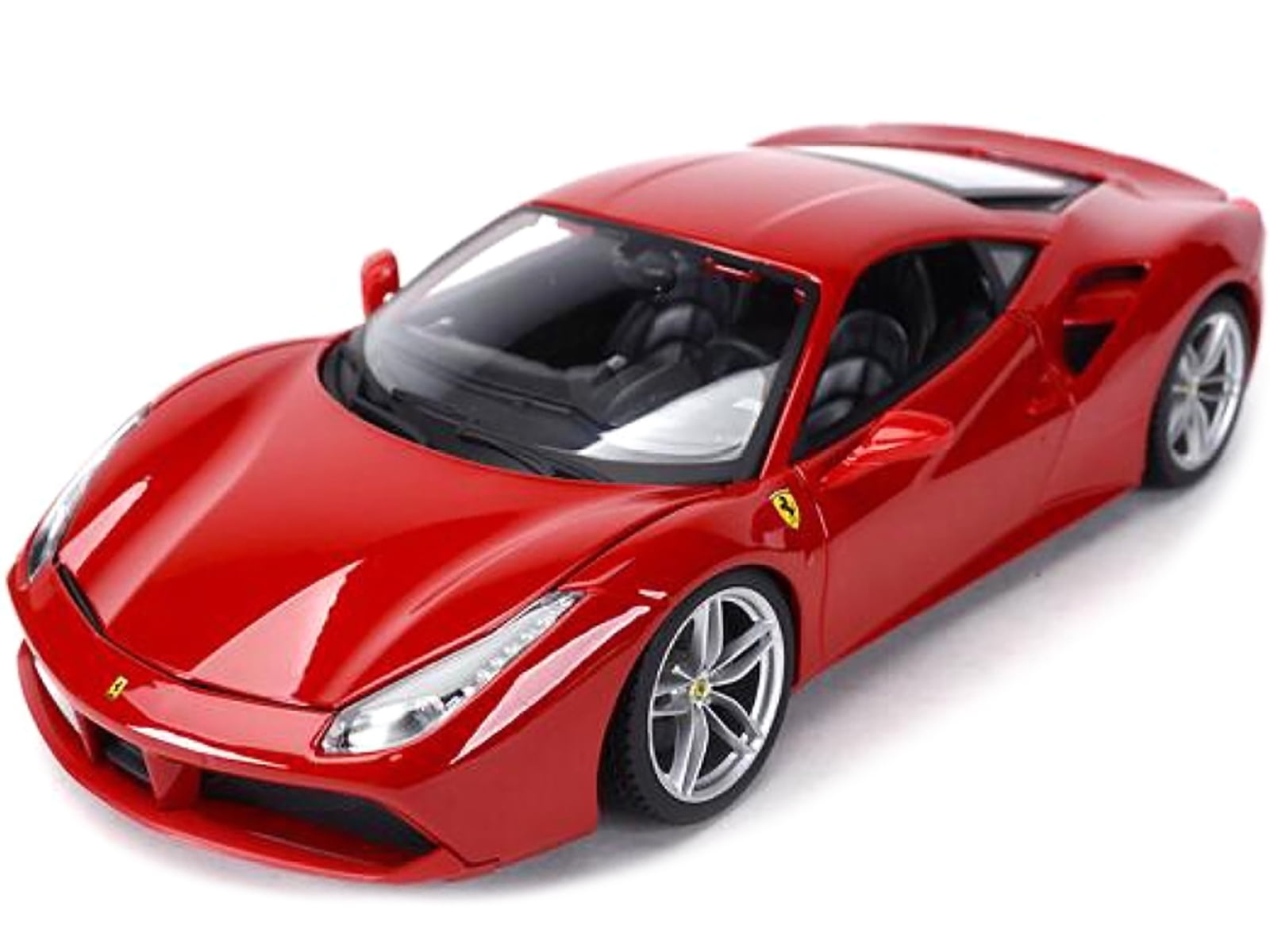 Bburago Ferrari 488 GTB Red 1/18 Diecast Model Car by India | Ubuy