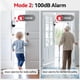 thumbnail image 4 of Alarmas Sanjie para ventanas y puertas, paquete de 5 unidades, para seguridad doméstica, 4 of 9
