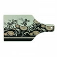 thumbnail image 1 of Brown Paisley Cutting Board, Traditional Pattern of Flowers and Folkloric Print, Decorative Tempered Glass Cutting and Serving Board, in 3 Sizes, by Ambesonne, 1 of 2