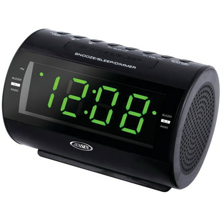 Jensen AM/FM Dual-Alarm Clock Radio - Walmart.com