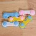 thumbnail image 3 of 5Pcs Tasteless Baby Fridge Lock, Baby Safety Lock, Impact Resistance For Upboard Refrigerator Cabinet Drawers, 3 of 8