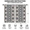 thumbnail image 2 of Blackout Kids Curtains,Boho Bohemia Geometric Line Art Childrens Insulated Curtains Set Of 2,Bedroom Essentials,Toddler Room Decor 52"x84"(132x213cm), 2 of 4
