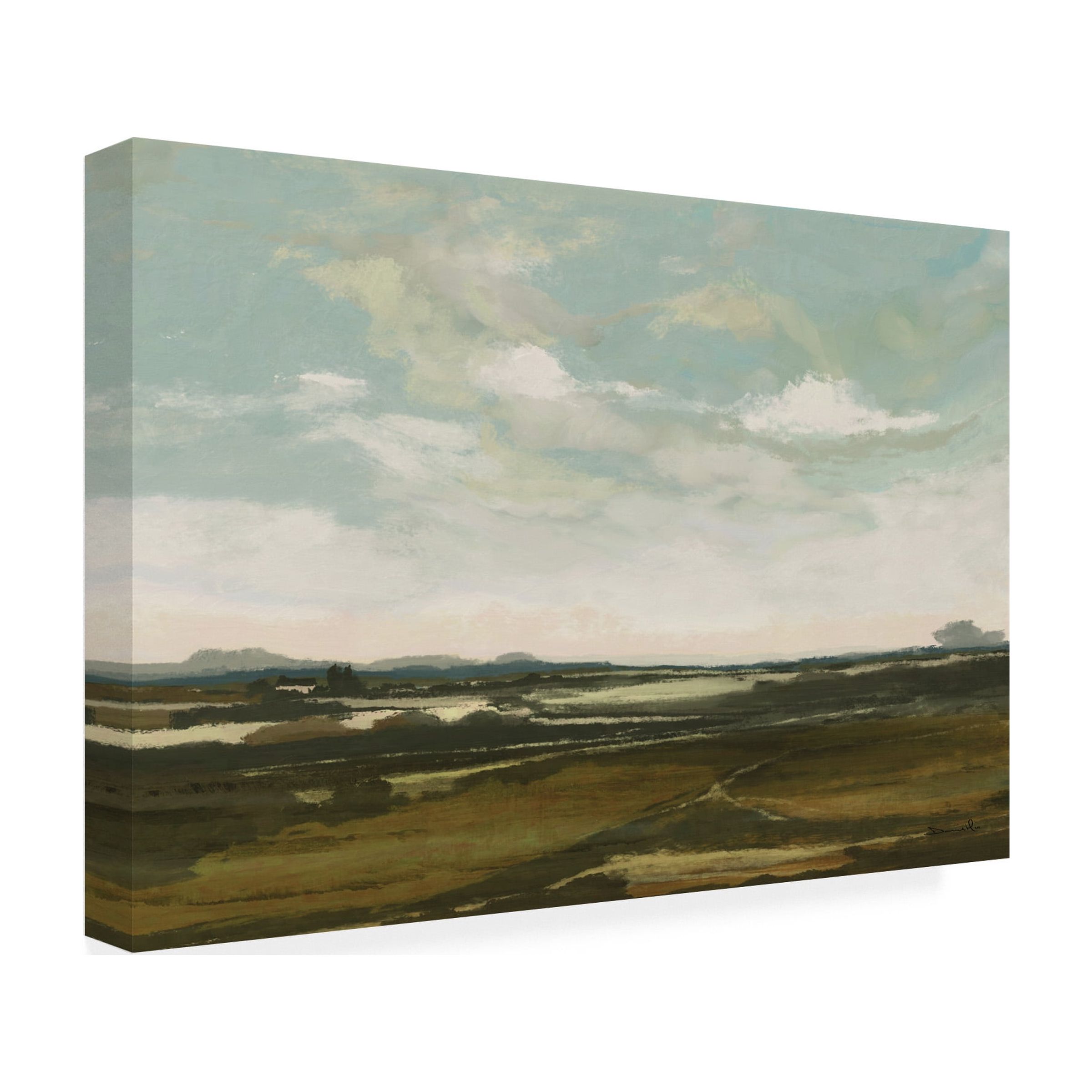 Dan Hobday 'Landscape' Canvas Art