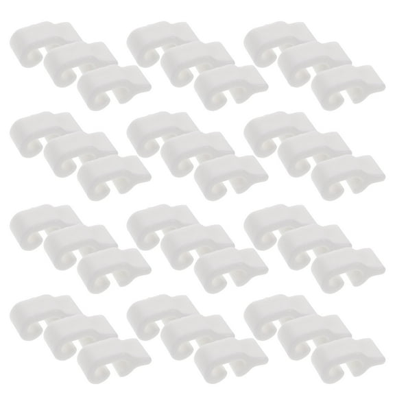 Hemoton 40pcs Rabbit Cage Wire Dog Crate Lock Clamp Door Buckle Connector Latches Clamp For Cat Dog Pet Cages Accessories Fence Fixing Clip Diy Organizer