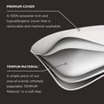 thumbnail image 6 of Tempur-Pedic Symphony Memory Foam Bed Pillow, Soft Standard, 6 of 18