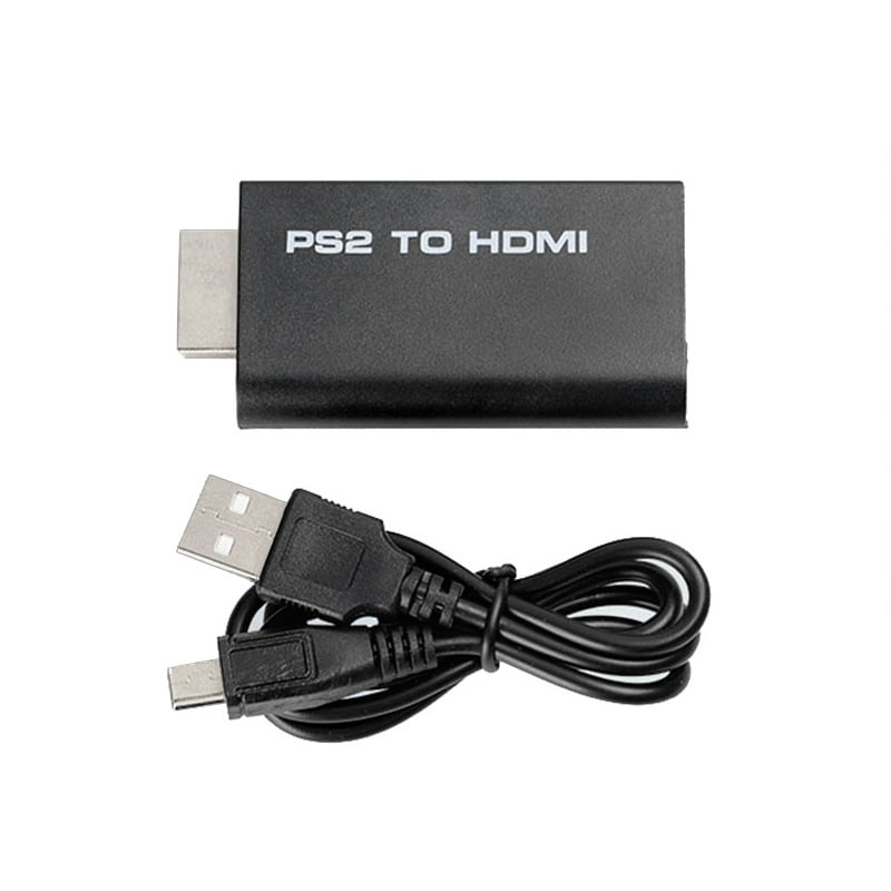 PS1/PS2 USB to HDMI Projector HD 1080P Audio Video Output Adapter AHS 