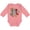Mauve, variant on My 1st Cinco De Mayo with Sombrero Red Chili Pepper Taco and Cactus Boys or Girls Long Sleeve Baby Bodysuit