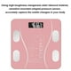 thumbnail image 5 of Kenally Báscula inteligente para baño con Bluetooth, de grasa corporal, báscula de peso Digital, aplicación inalámbrica, equilibrio de Medidores de medidas dimensionales Oro rosa Batería Kenally TO000338-03B, 5 of 6