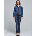 thumbnail image 6 of Camii Mia Denim Jacket for Womens Long Sleeve Jean Jacket, 6 of 6