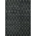 thumbnail image 1 of Ahgly Company Machine Washable Indoor Rectangle Industrial Modern Midnight Gray Area Rugs, 4' x 6', 1 of 7