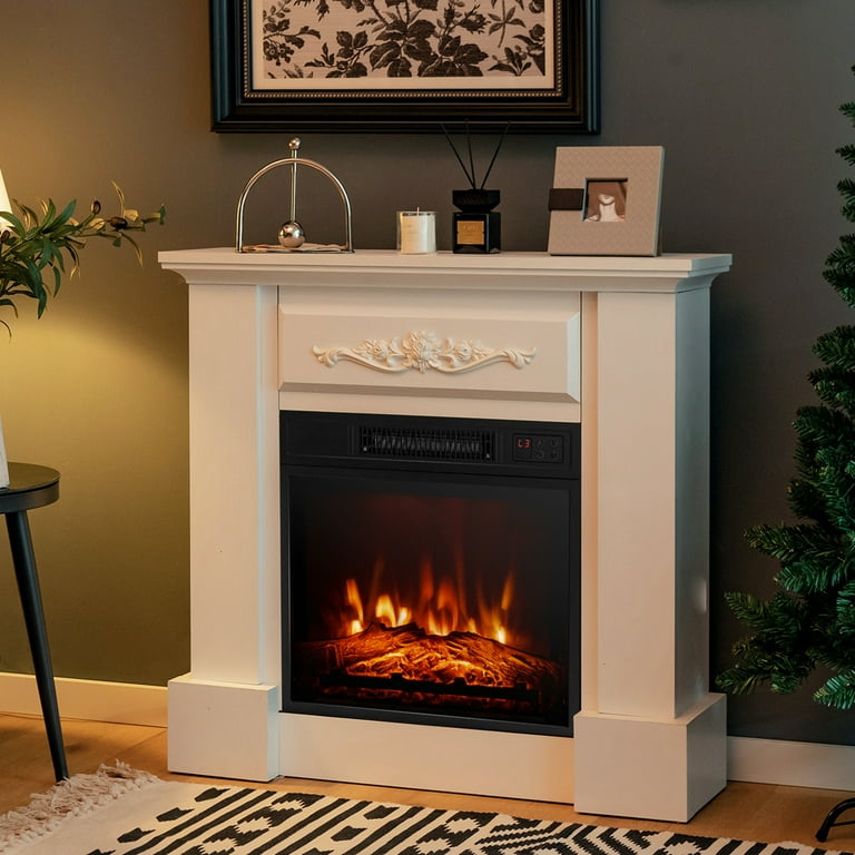 Electric fireplace walmart discount
