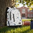 thumbnail image 4 of rickyh style School Backpack with Laptop Sleeve for Kids Teens Boys Girls, 4 of 6