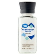 Great Value Mediterranean Sea Salt Grinder, 8.7 oz