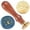 Shape 07, variant on Christmas Elf Dwarf Wax Seal Stamp X'Mas EVE Gift Sealing Wax Stamp Brass Head Wooden Handle Removable 25mm for Envelopes Wedding Invitations Wine Packages Christmas Halloween