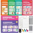 thumbnail image 2 of 6 Pack Magic Grooved Writing Practice Books for , Handwriting Practice with Pen,Pencil Grisp,Cute Seal and Learning Schedule ,Pecfect Tracing Copybook for    3-8, 2 of 7
