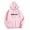 Pink, variant on Women Hoodies Oversized Printed Round Neck Long Sleeved Loose Casual Basic Pullover Sweatshirts Black 2XL