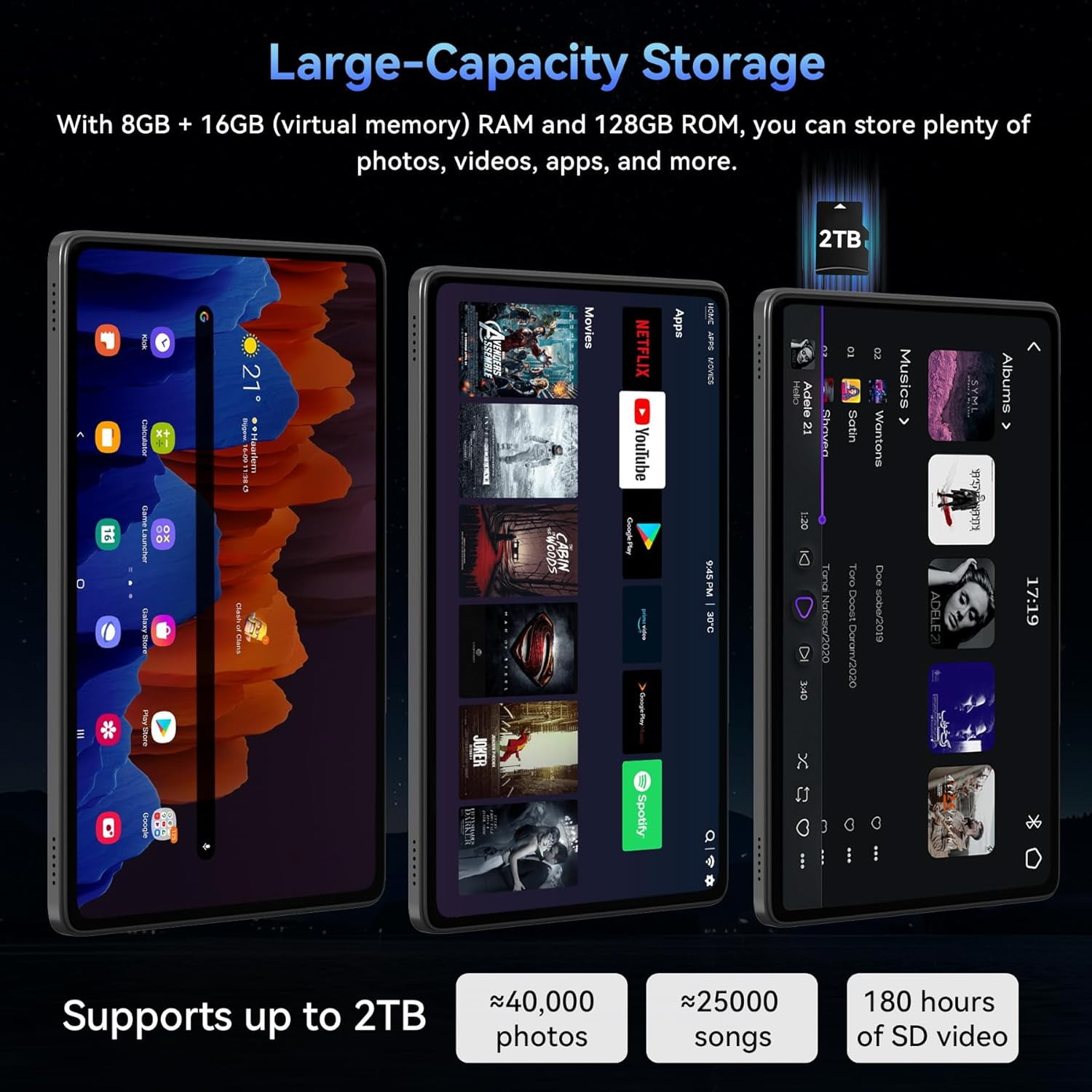 Tabwee T90 タブレット Android15 11インチ Free Shipping! Tabwee Android 15 Tablet 11 Inch FHD Display 24GB