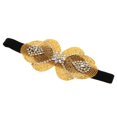 thumbnail image 1 of Vendas de abalorios de diamantes de imitación adornos de frente gatsby 1920 Sunnimix Diadema nupcial para mujer, 1 of 8