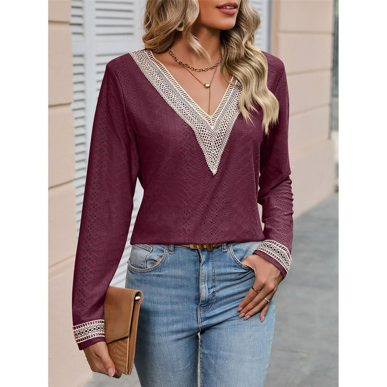 New solid color hole long sleeve t-shirt New solid color hole long sleeve t-shirt