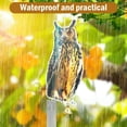 thumbnail image 4 of Dsseng Owl Bird Scare Reflective Hanging Decoration 2 Pcs Acrylic Material, 4 of 11