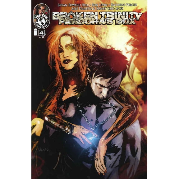 Broken Trinity: Pandora's Box #4A VF ; Image Comic Book