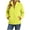 S87 Yellow, variant on Mifsaly Womens Softshell Jacket Full Zip Stand Collar Windbreaker Long Sleeve Casual Outdoor Coat with Zipper Pockets Yellow,XXL
