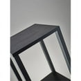 thumbnail image 4 of Home Square 2 Shelves Wood Tall End Table in Black Finish - Set of 2, 4 of 6