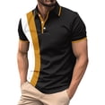 thumbnail image 1 of Men's Summer Leisure Culture Breathable Short Sleeved Shirt Top M, 1 of 4