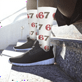 thumbnail image 5 of Blue Stockings 67 Cute Printed Socks Baseball Socks, 5 of 5