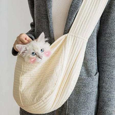 Outdoor Puppy Carrier Bag Carrier Bag Cat Carrier Bags Out Crossbody Shoulder Bag Portable Cat Dog Sling Bag Pet Carrying Suppli