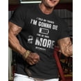 thumbnail image 2 of Gymish Two More Workout T-Shirt for Men – Funny Gym Shirt, Motivational Lifting Tee, Athletic Workout Apparel, 2 of 6