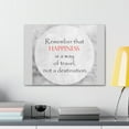thumbnail image 4 of Inspirational Wall Art Happiness of Travel Motivation Wall Decor for Home Office Gym Inspiring Success Quote Print Ready to Hang Unframed, 4 of 17