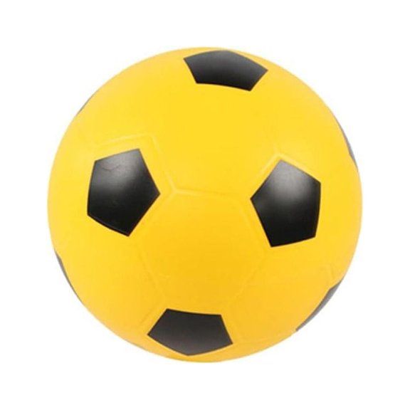 Party Decorations Kids Squeezable Indoor Activities Easy to Grip Training Ball Soccer Ball Football PVC YELLOW 6IN