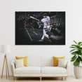 thumbnail image 4 of Chipper Jones Canvas Poster Poster Cool Artworks Painting Wall Art Canvas Prints Hanging Picture Home Decor Posters Gift 08x12inch(20x30cm), 4 of 6