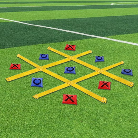 BELOVING Giant Tic TAC Toe Outdoor Game Classic XO Toy for Travel Entertainment Adult