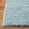 thumbnail image 3 of Superior Aero Hand-Braided Wool Area Rug, 4' x 6', Light Blue, 3 of 9