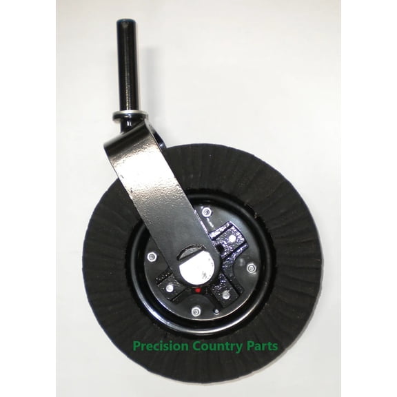 NEW ! 4″ X 15″ Tail Wheel Assembly – 1 - 1/4″ Yoke – Cast Iron Hub With BUSHING