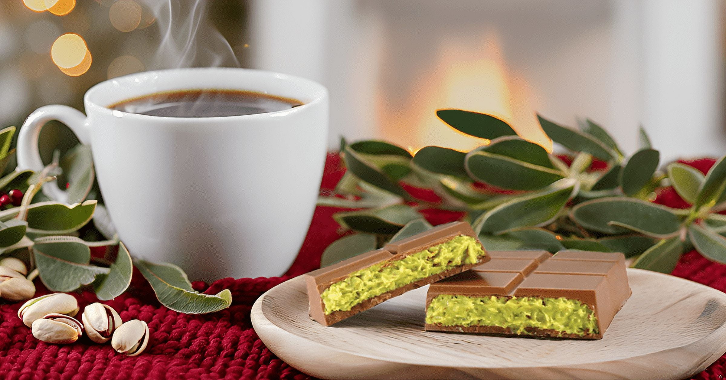UniqBite Dubai Chocolate Bar Pistachio I Viral Knafeh Chocolate Bar with Pistachio Cream and Kataifi, 3 pack, Total 9.5 oz (270gr)