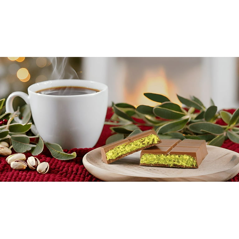 UniqBite Dubai Chocolate Bar Pistachio I Viral Knafeh Chocolate